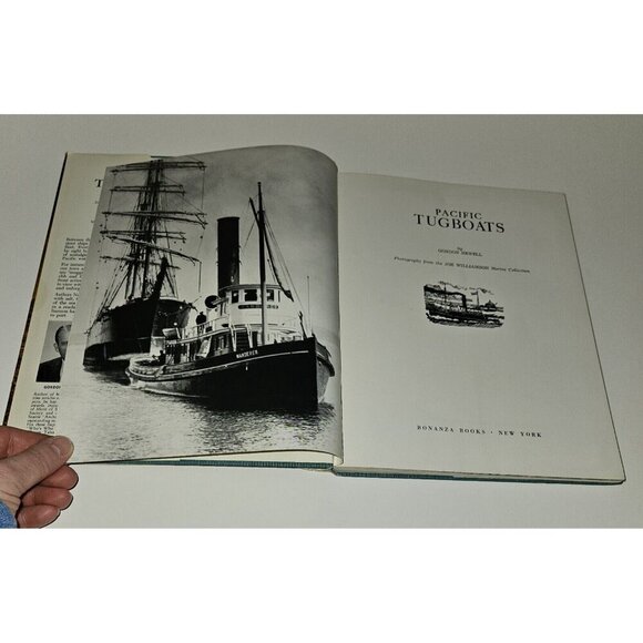 VTG Pacific Tugboats Steamboats Hardcover Book Lot Gordon Newell Joe Williamson - Picture 8 of 16